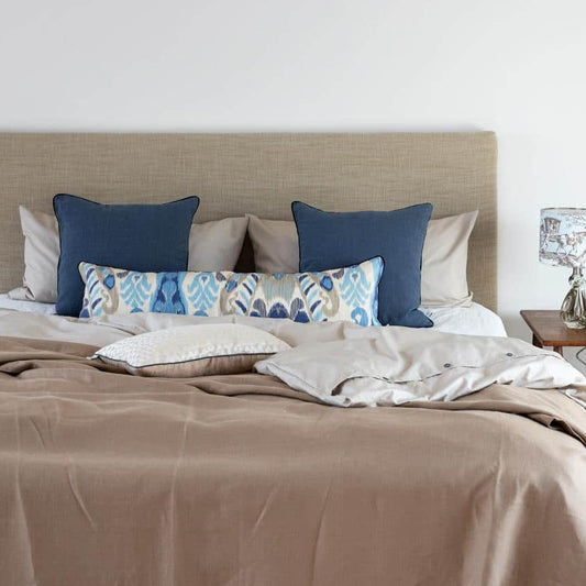 Luxe Linen Blanket 100 % Leinen