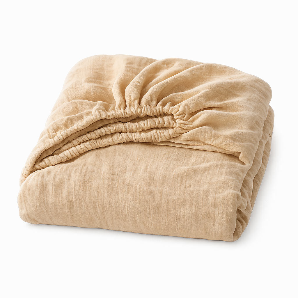 Soft Leinen Bettwäsche Spannbettlaken