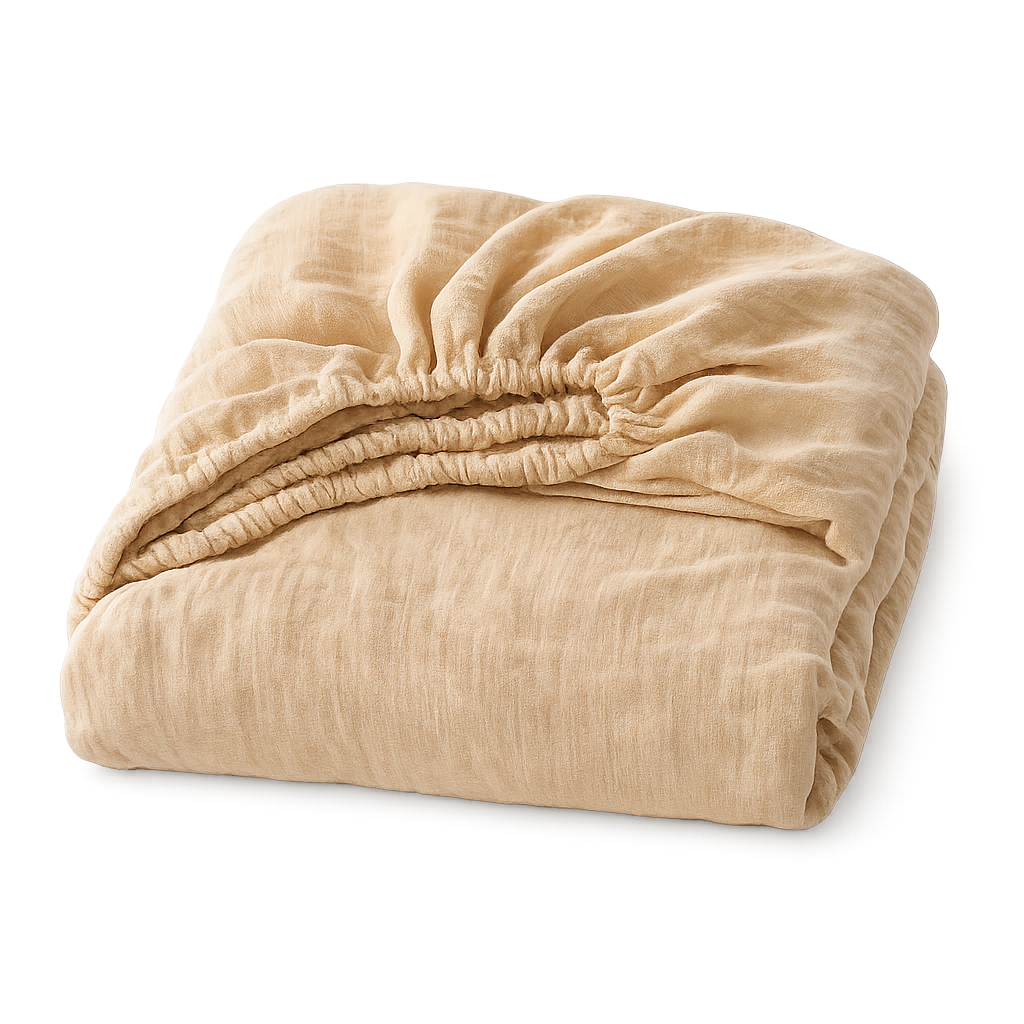 Soft Leinen Bettwäsche Spannbettlaken