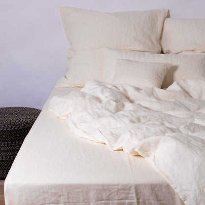 Soft Leinen Bettlaken